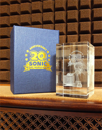 Sonic 20th Anniversary クリスタルキューブ Sonic 20th Anniversary クリスタルキューブ