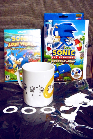 ソニックロストワールドDXパック Wii U版&ソニック キャラクターケースセット ソニックロストワールドDXパック Wii U版&ソニック キャラクターケースセット