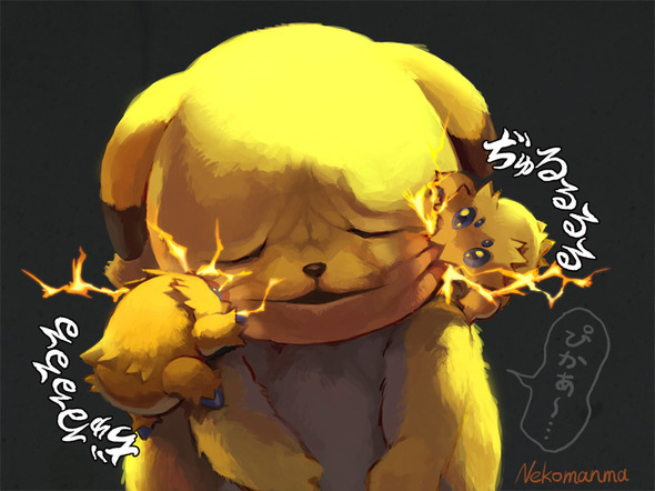 しわしわピカチュウ しわしわピカチュウ
